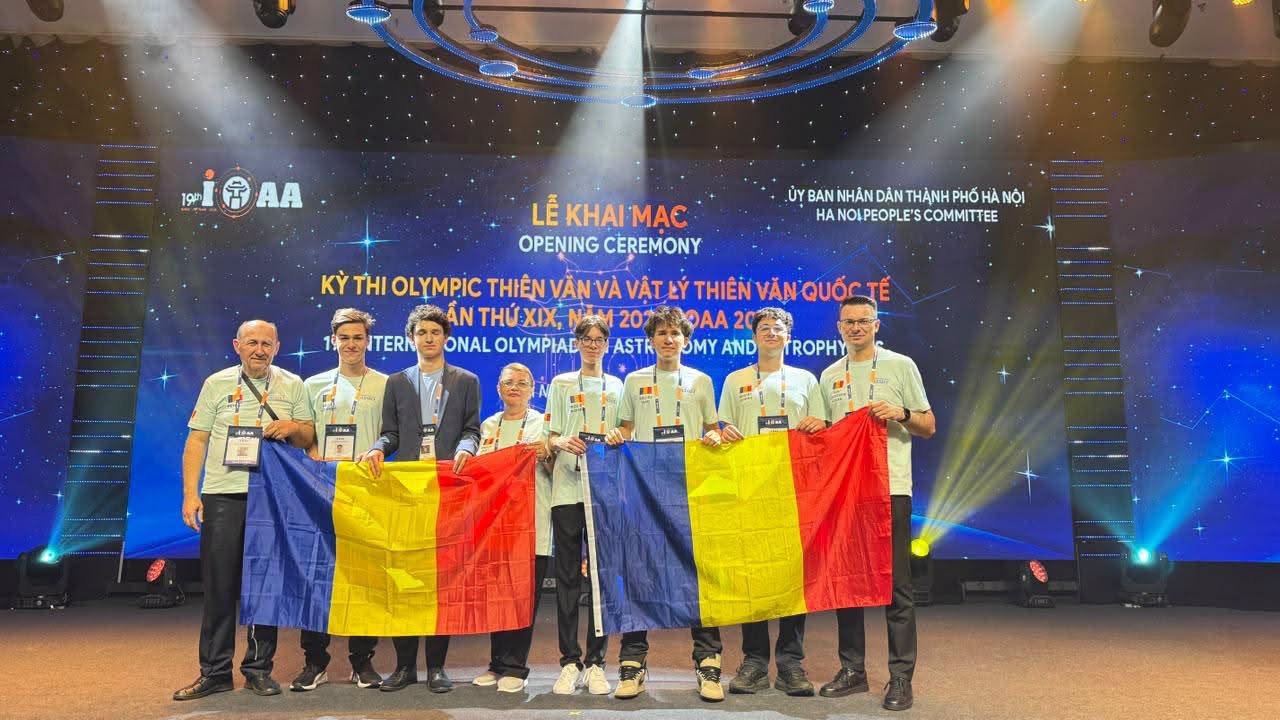 România a obținut cinci medalii la Olimpiada Internațională de Astronomie și Astrofizică din Vietnam