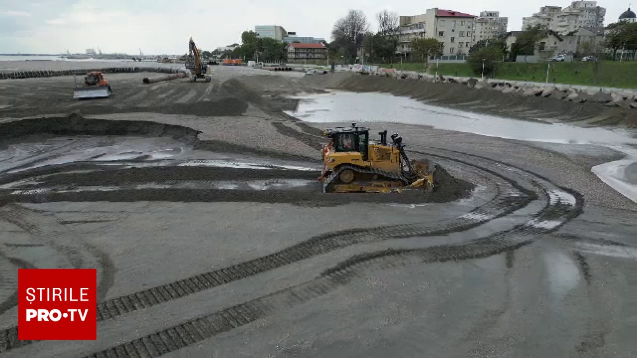 Litoralul se extinde: 60 de hectare de plaje noi vor fi create între Saturn și Mangalia
