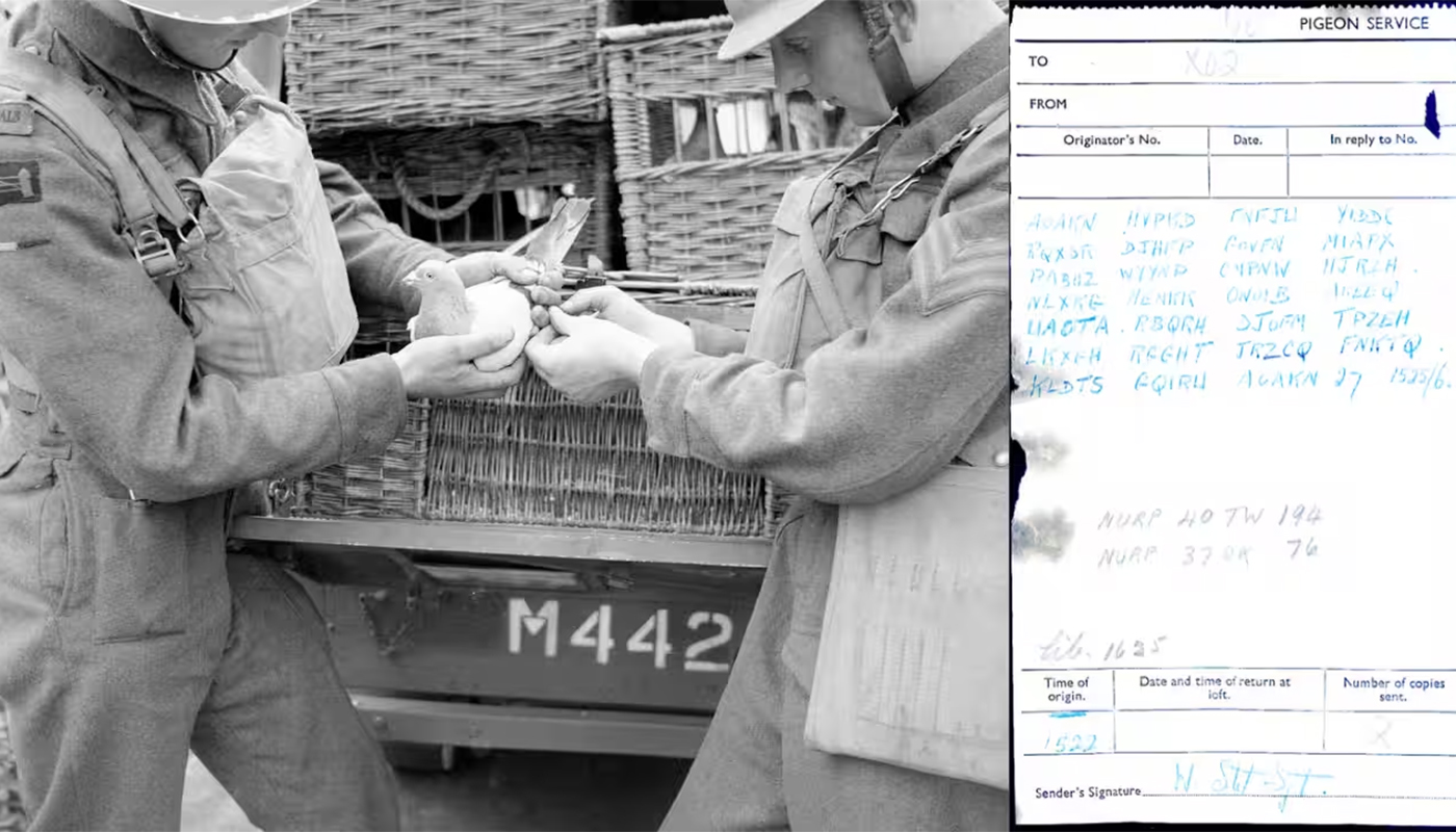 Un mesaj cifrat de la războiul mondial a fost găsit în coșul unui fum după 70 de ani