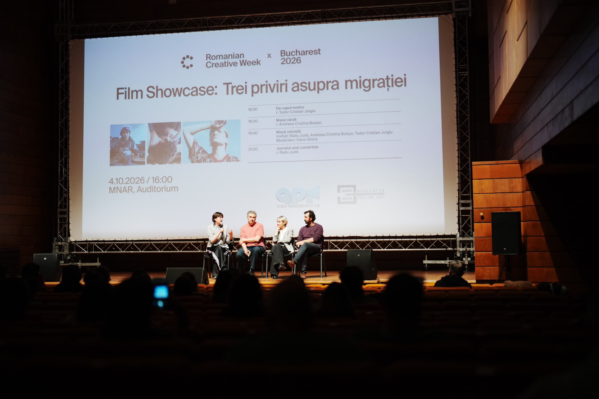Trei filme despre migrația românilor au fost prezentate la Romanian Creative Week X Bucharest 2026