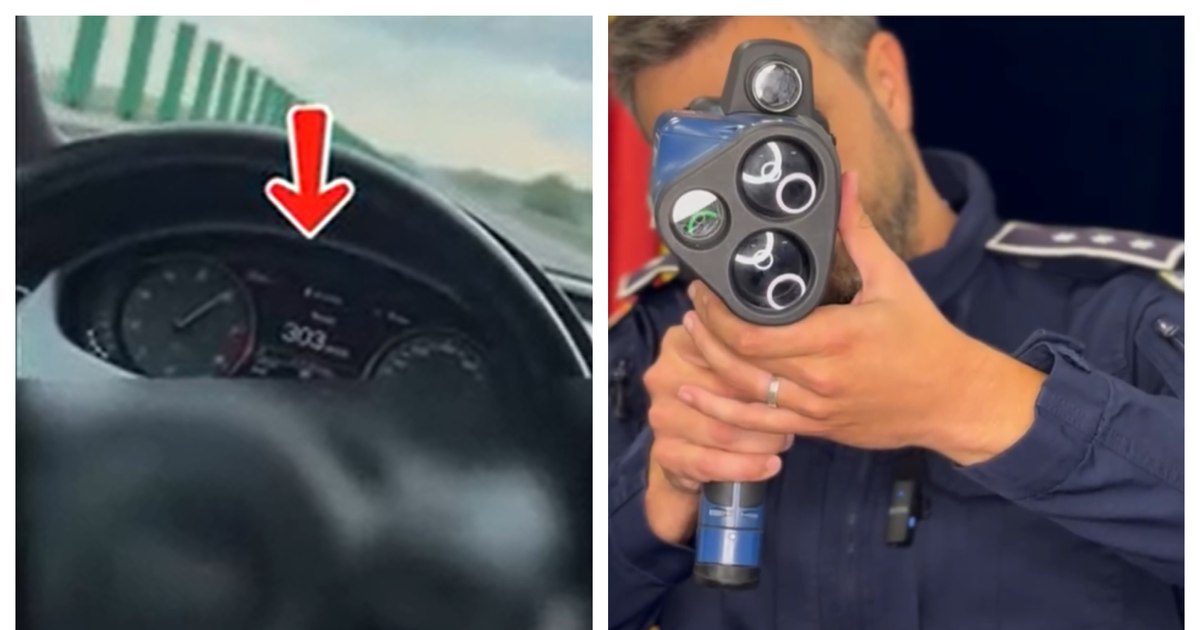 Avertisment ironic din partea Poliției Române pentru șoferii care filmează la viteze mari