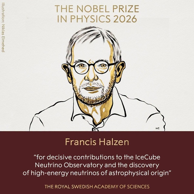 Francis Halzen primește Premiul Nobel pentru Fizică 2026 pentru descoperirea neutrinilor de înaltă energie