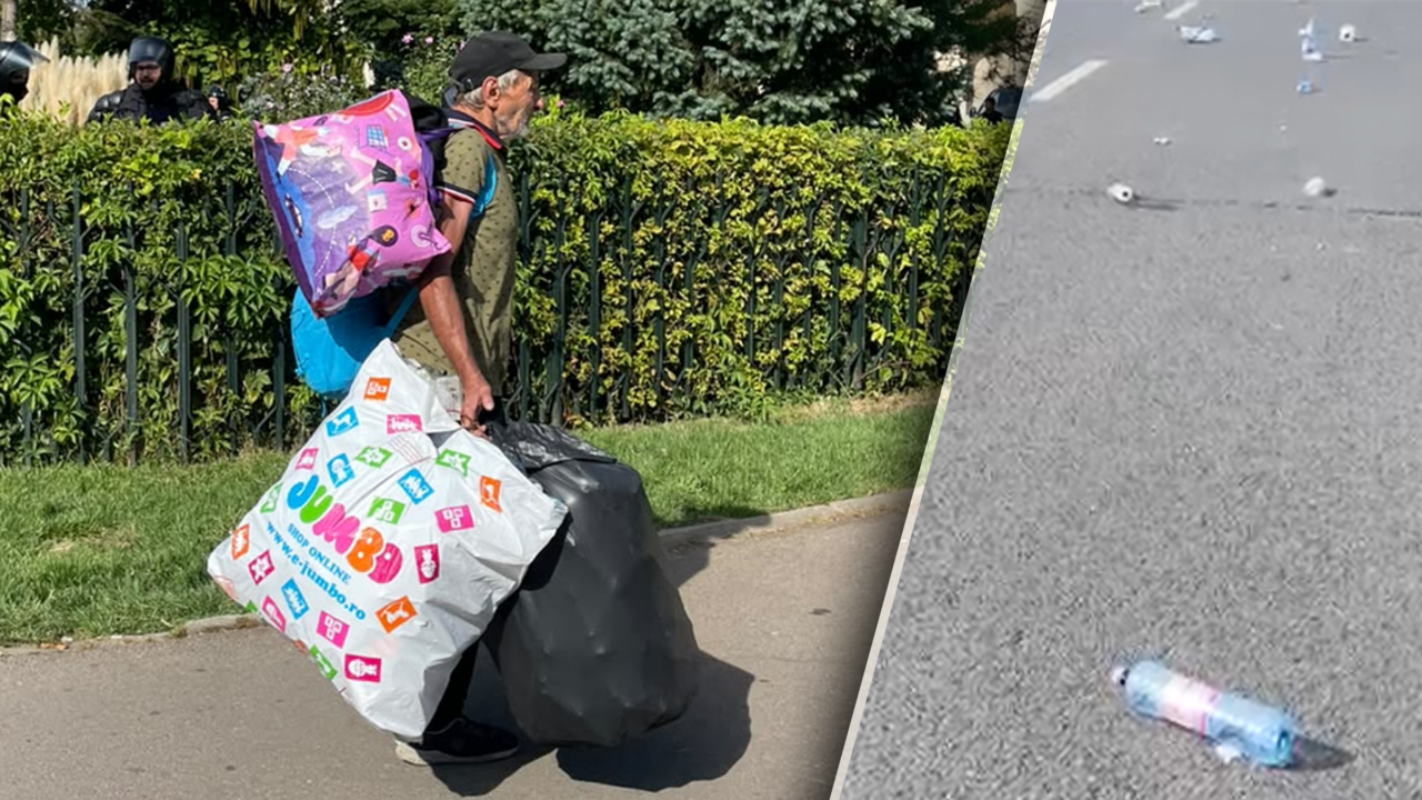 Protestul oierilor din Piața Victoriei: De la revendicări la colectare de PET și violențe