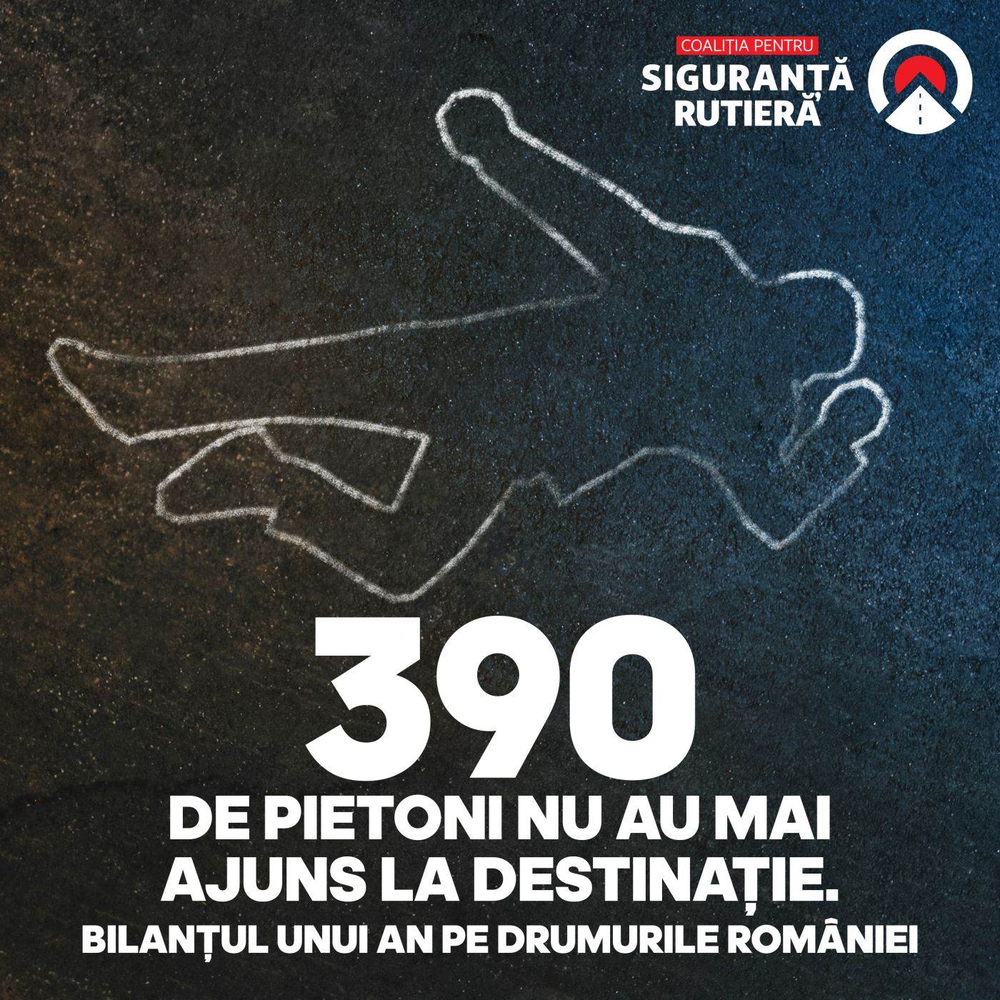 Bilanțul tragic al anului 2025 pe drumurile din România: 390 de pietoni au murit în accidente rutiere