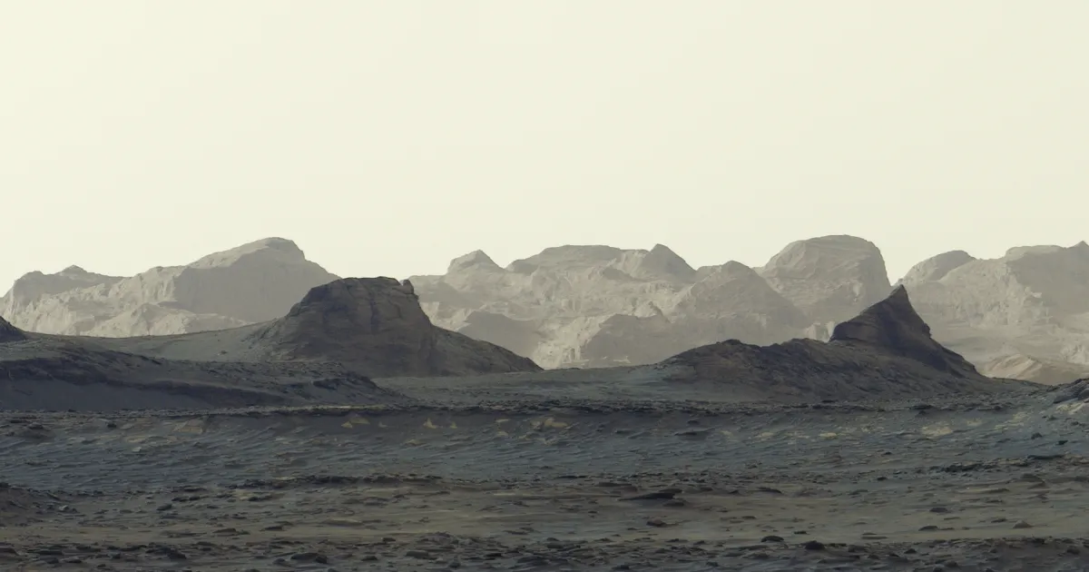 Roverul Curiosity al NASA a surprins o imagine spectaculoasă cu răsăritul pe Marte
