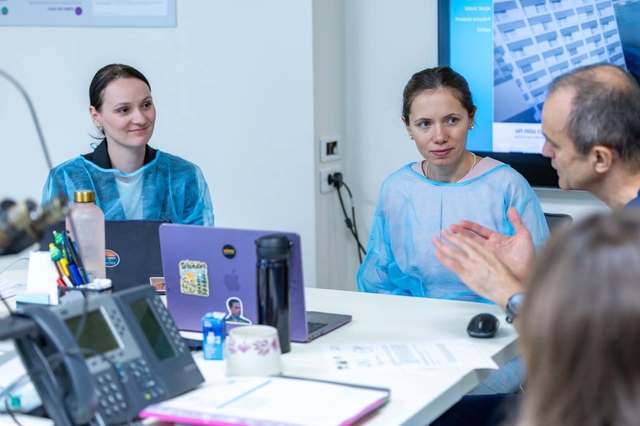 Mirabela Grădinaru a vizitat clinica de Terapie Intensivă nou-născuți de la Marie Curie