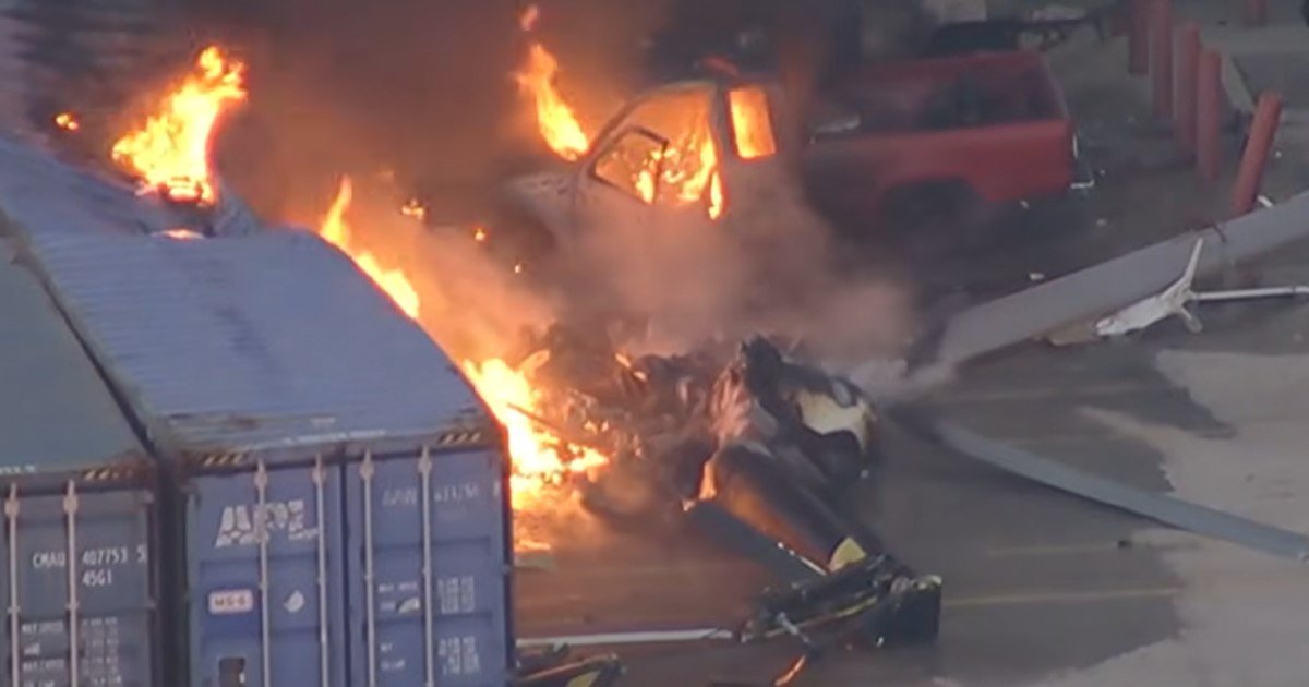 Tragedie în Los Angeles: Trei persoane au murit după prăbușirea unui elicopter de știri