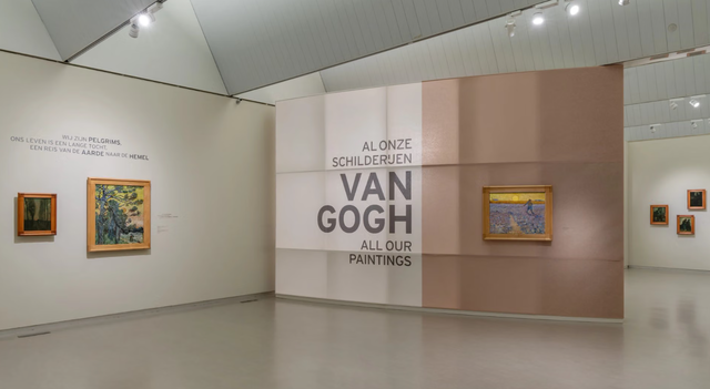 O colecție imensă de tablouri Van Gogh este expusă într-un muzeu olandez pentru prima dată din 1984