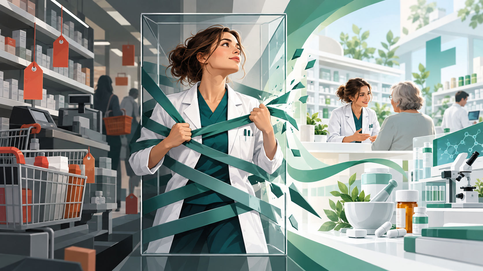 Tinerii farmaciști cer autonomia profesională în detrimentul axului comercial al vânzărilor