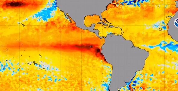 Fenomenul El Niño se intensifică rapid și ar putea deveni cel mai puternic înregistrat vreodată