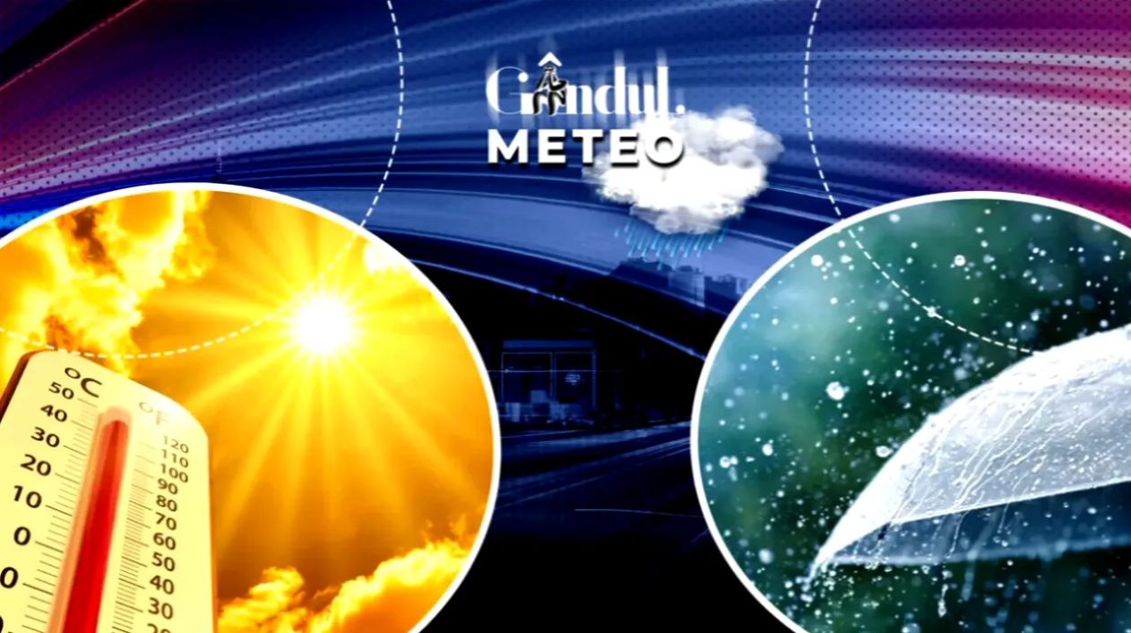 Vreme neobișnuit de caldă în România, dar meteorologii ANM avertizează că revin ploile și descărcările electrice