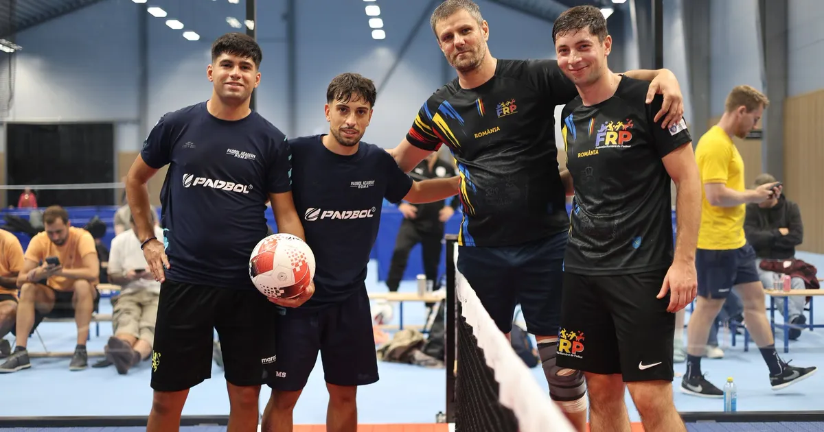 Românii au cucerit podiumul la Cupa Internațională de Padbol 2026 din Suedia
