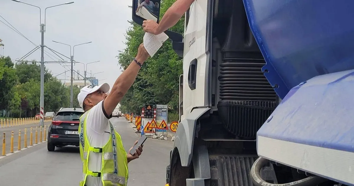 Noul regulament pentru camioane în București: amenză de 10.000 de lei și taxe actualizate