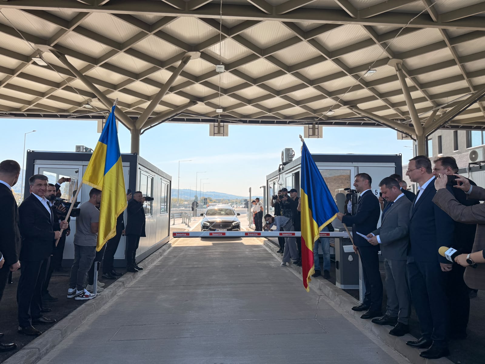 Inaugurat în România cel mai modern punct de frontieră din sud-estul Europei, lângă Sighetu Marmației