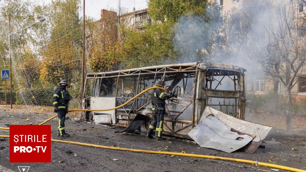 Atac rusesc devastator asupra unor autobuze din Kramatorsk: cel puțin 33 de morți
