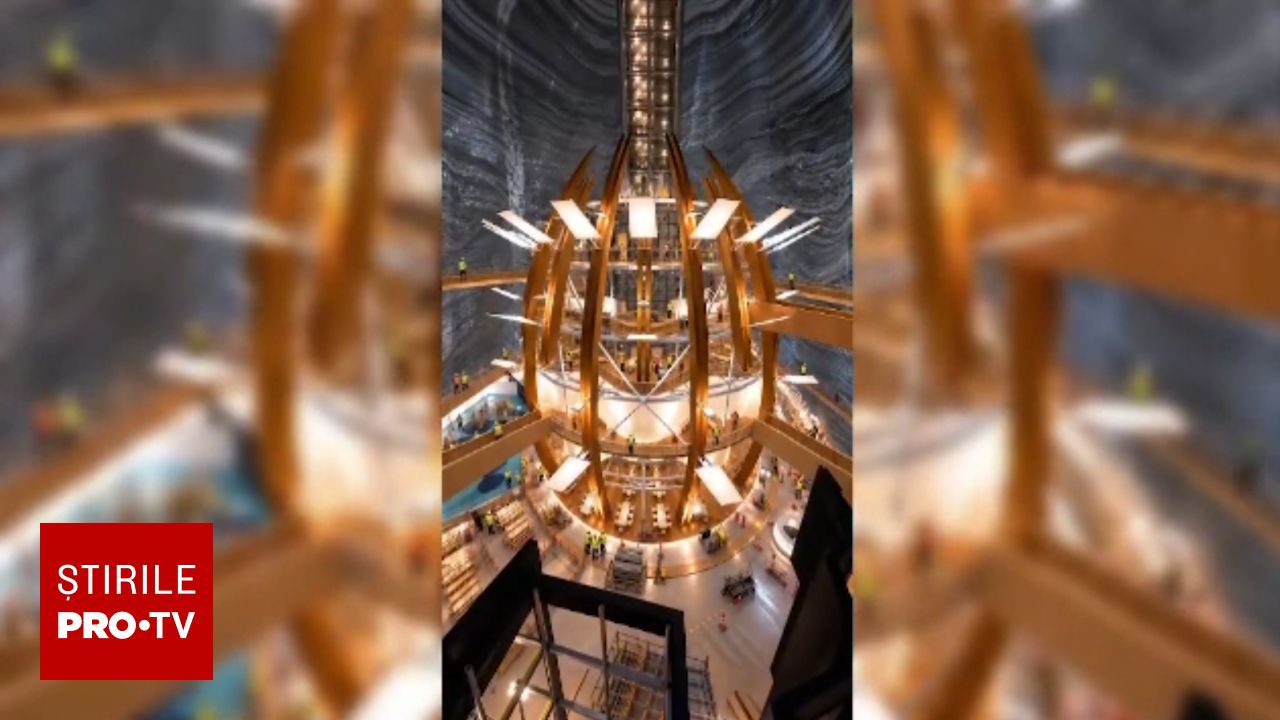 Proiectul de extindere a Salinei Turda este amânat din cauza infiltrațiilor de apă