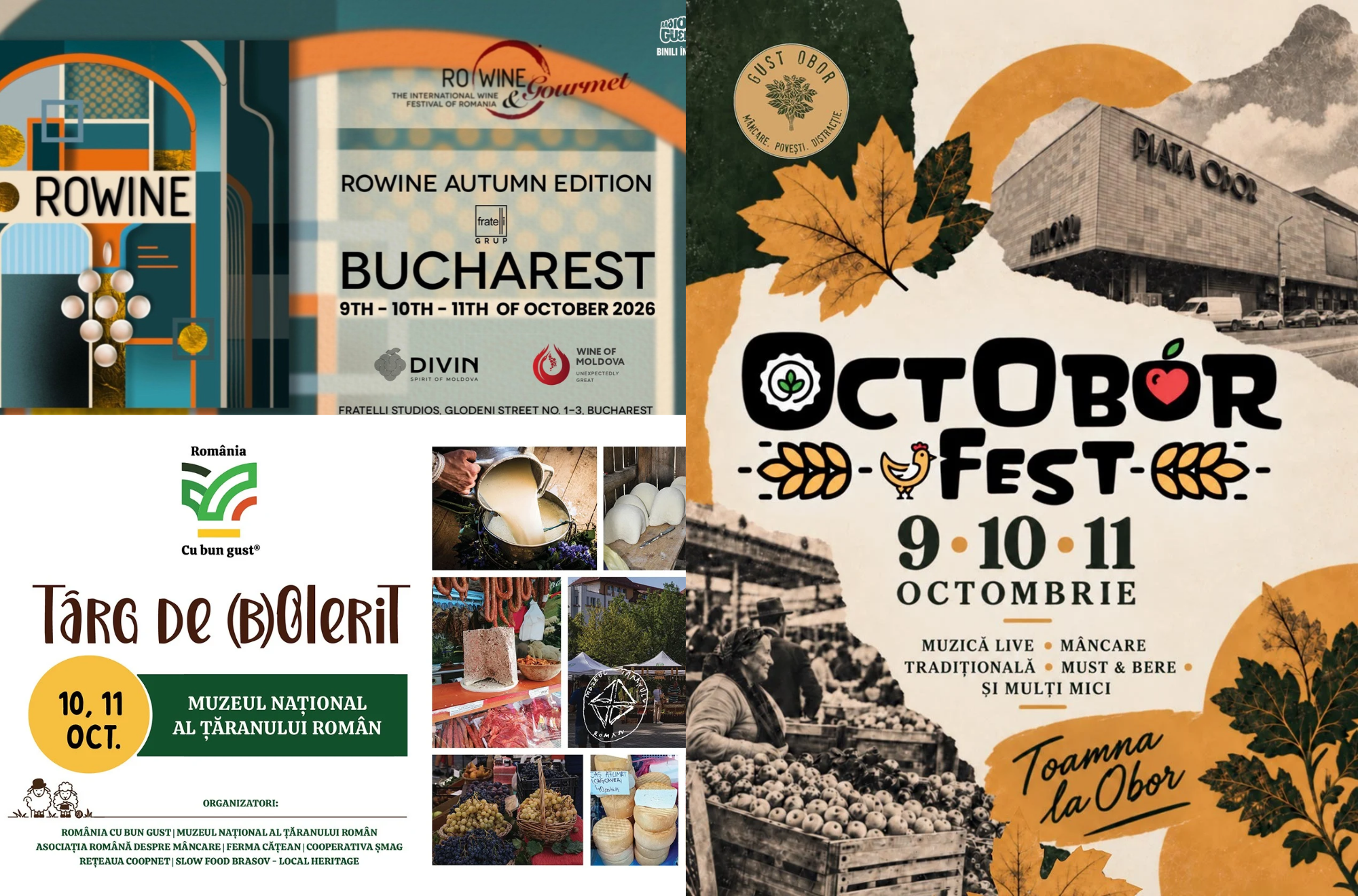 Festivaluri culinare și târguri de produse tradiționale în toată țara în acest weekend