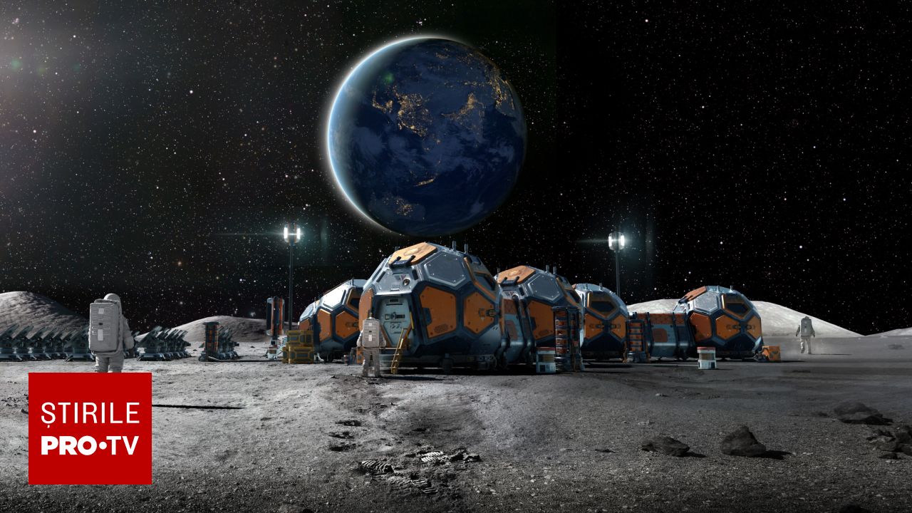 NASA caută peșteri naturale pe Lună pentru a construi o bază pentru astronauți
