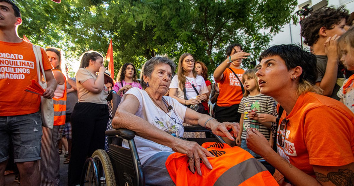 Mii de spanioli au protestat în Madrid după moartea unei femei evacuate din locuință