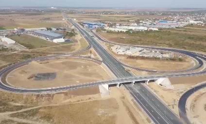 Circulația pe segmentul Glina-Afumați de pe A0 Nord va fi deschisă până la sfârșitul lunii