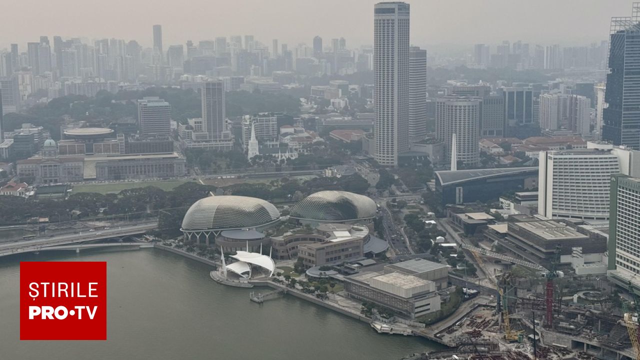 Singapore a devenit cel mai poluat oraș din lume, sufocat de un nor de smog toxic