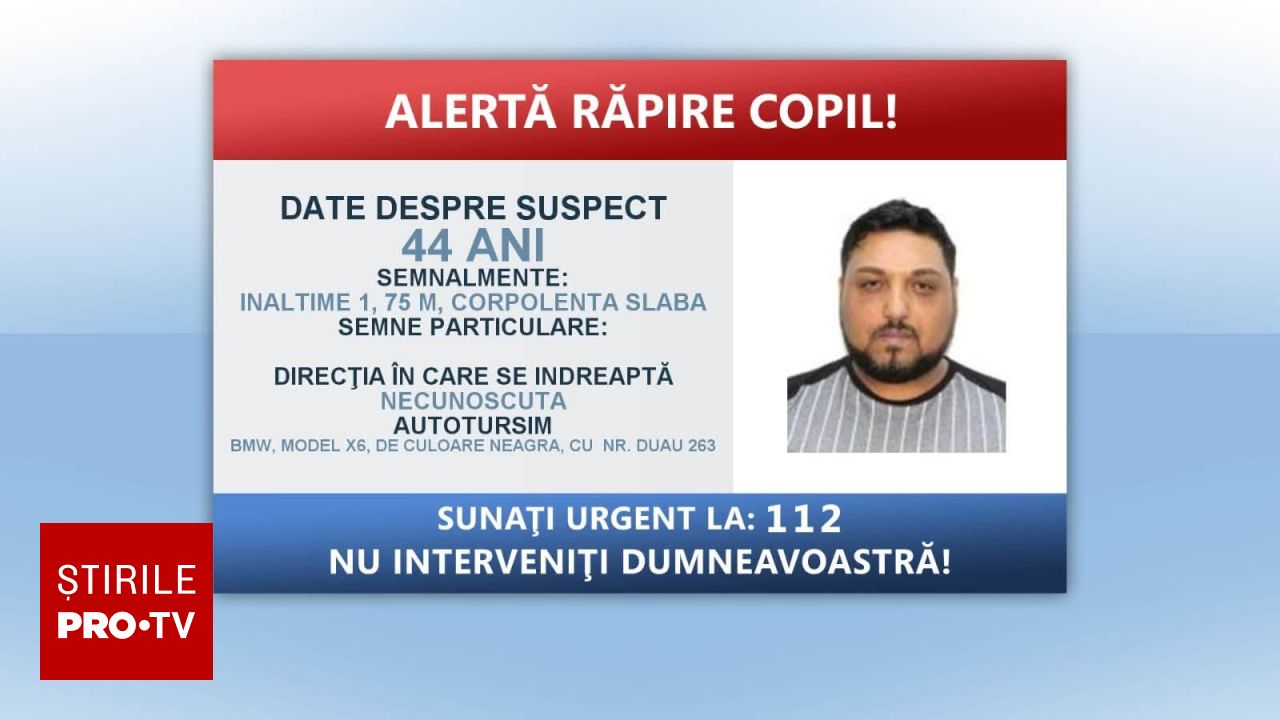 Alertă de răpire în Teleorman: o fată de 12 ani a fost urcată forțat într-o mașină