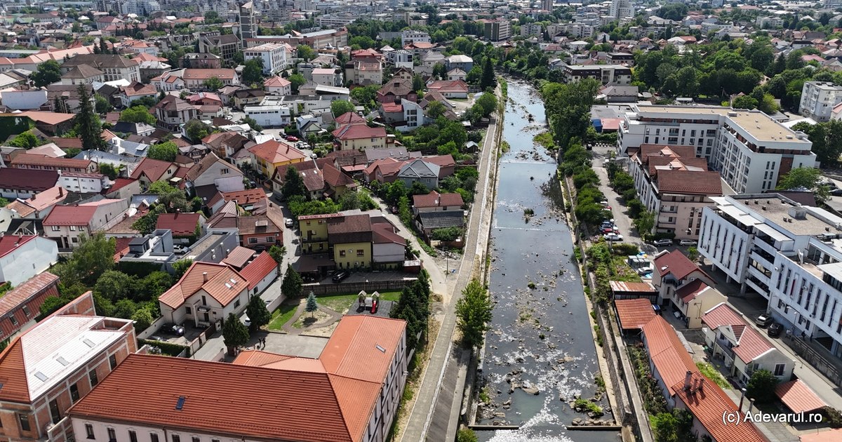 Baia Mare vrea să transforme râul Săsar dintr-un simbol al poluării într-o zonă de agrement