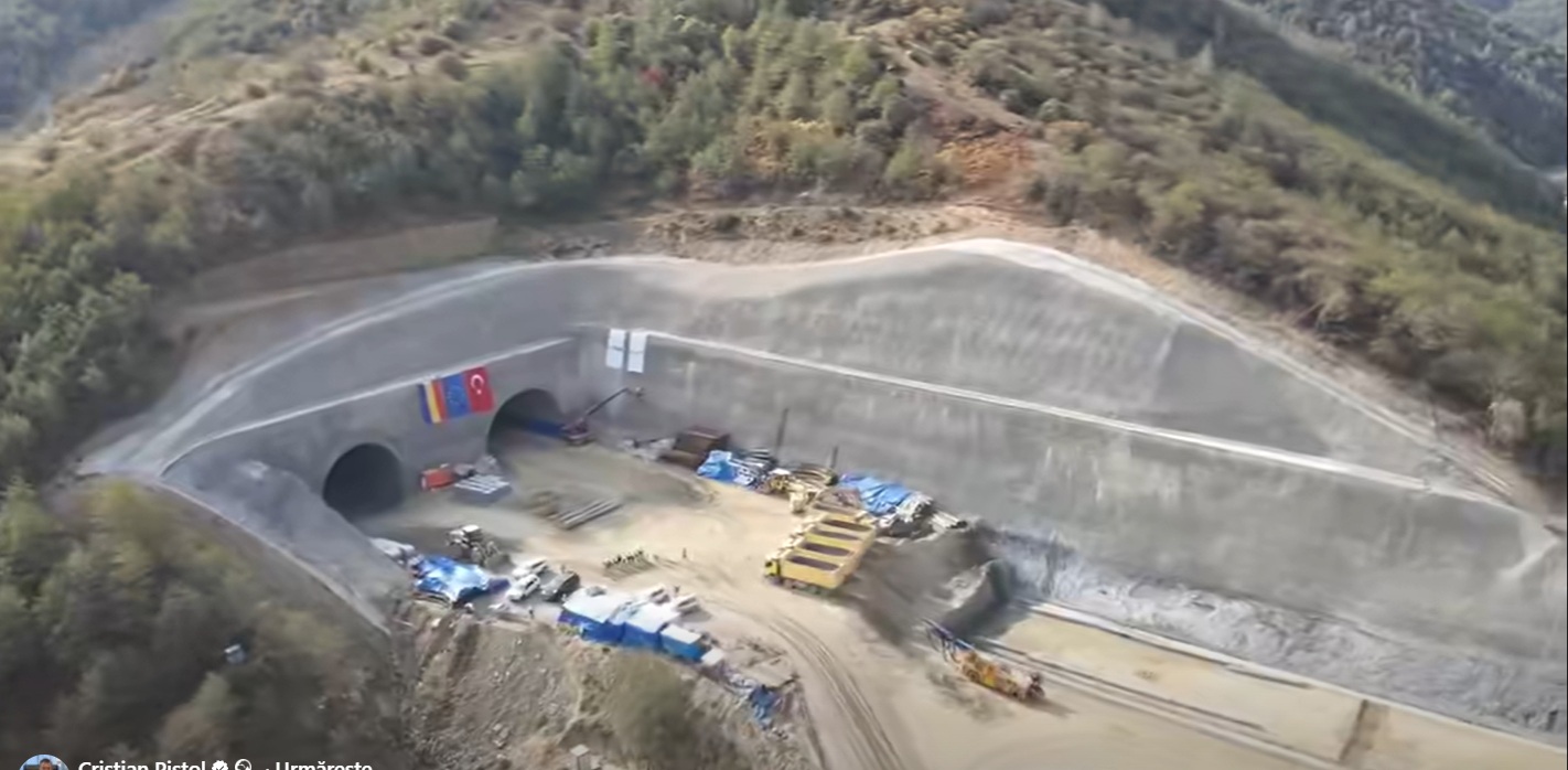 A doua galerie a tunelului Boița 1 a fost străpunsă pe Autostrada Sibiu – Pitești