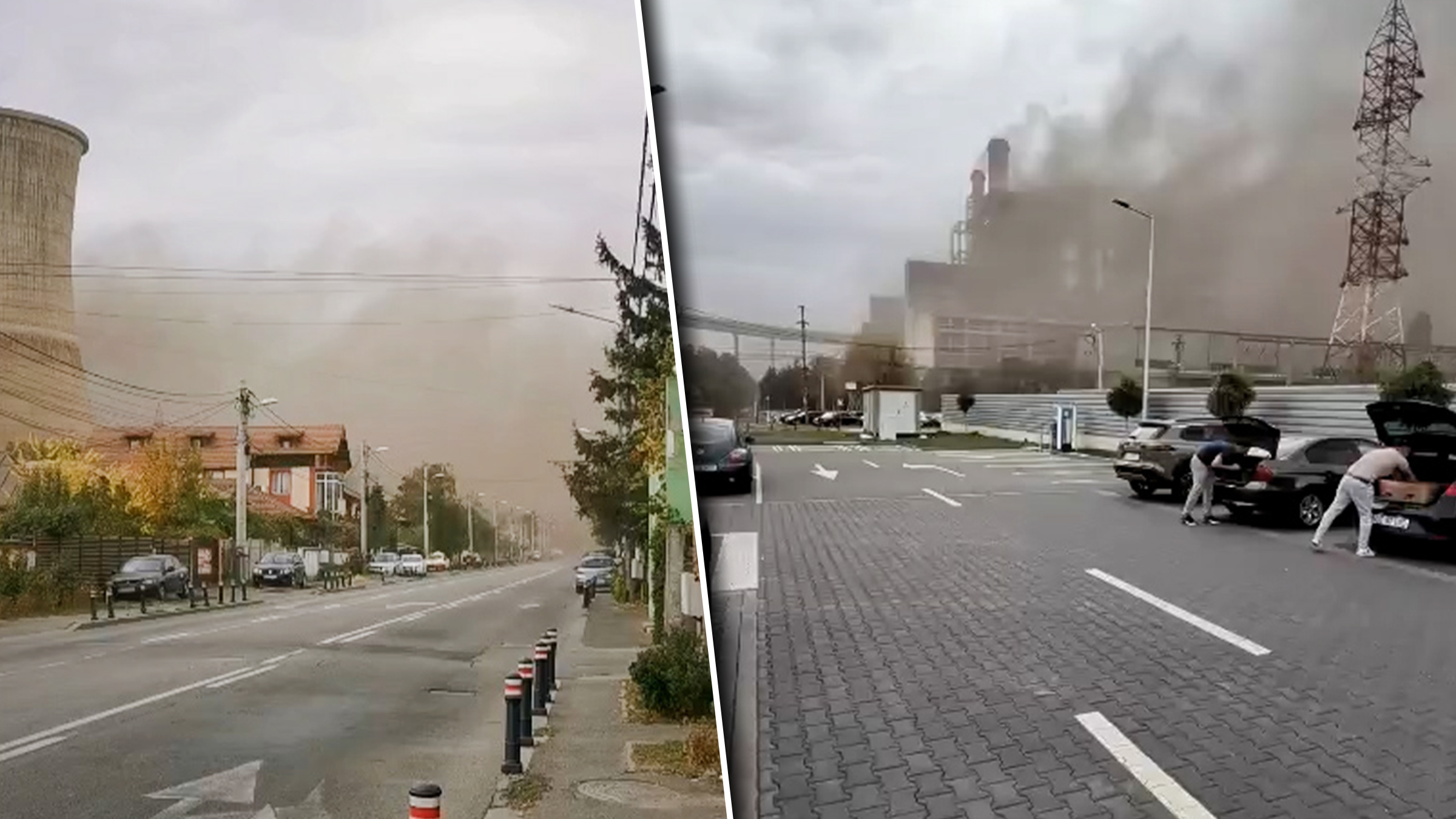 Poluare masivă cu cenușă în cartierul Bariera Vâlcii din Craiova, provocând disperarea locuitorilor