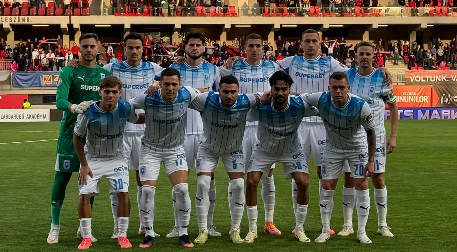 Universitatea Craiova a învins Csikszereda cu 1-0 în deplasare
