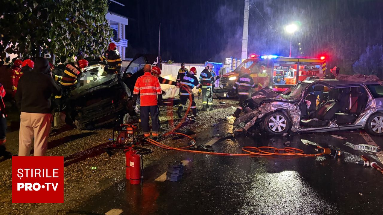 Tragedie în județul Vâlcea: Trei persoane au murit după o coliziune frontală cauzată de viteza excesivă