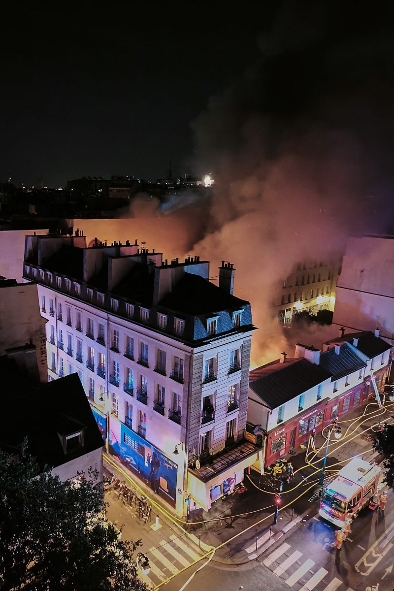 Incendiu devastator la cea mai veche piață alimentară din Paris: Marché des Enfants Rouges a fost distrusă