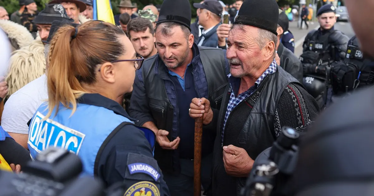 Acuzații grave privind protestul oierilor: Se încerca mobilizarea a 5.000 de persoane pentru destabilizare