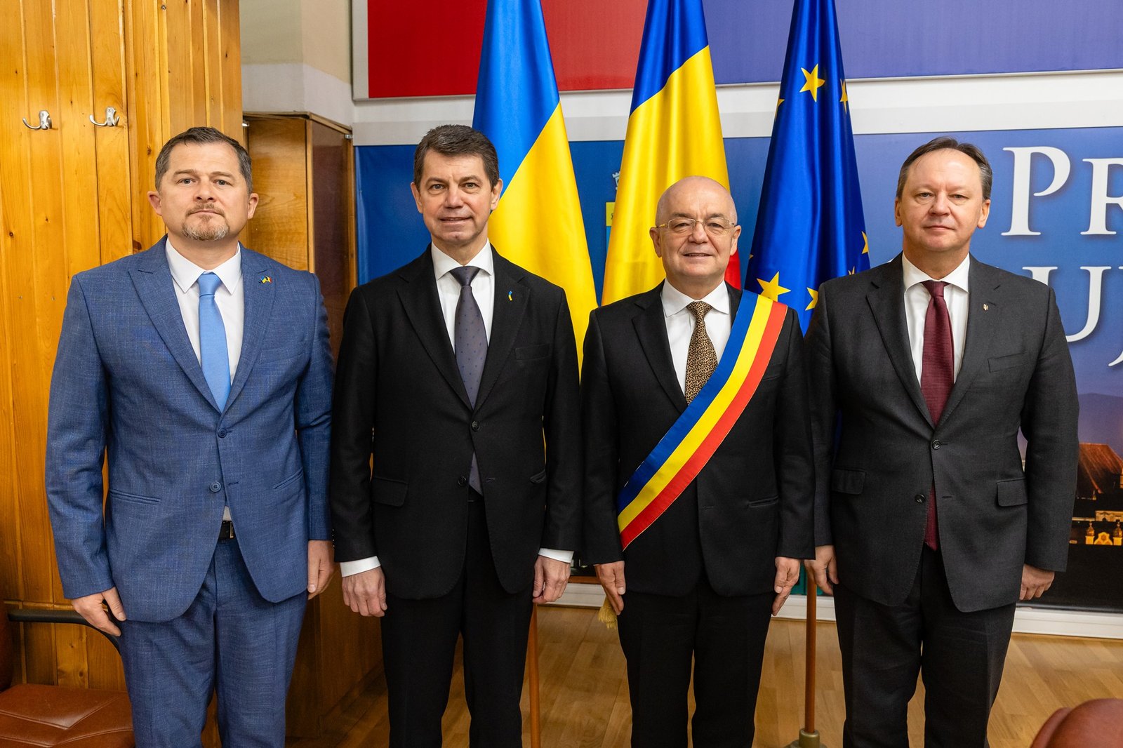 Consulatul Onorific al Ucrainei a fost inaugurat oficial la Cluj-Napoca