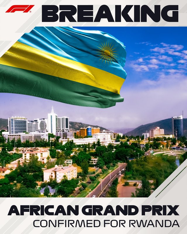 Formula 1 revine pe continentul african: Rwanda va găzdui un Grand Prix la începutul anilor 2030