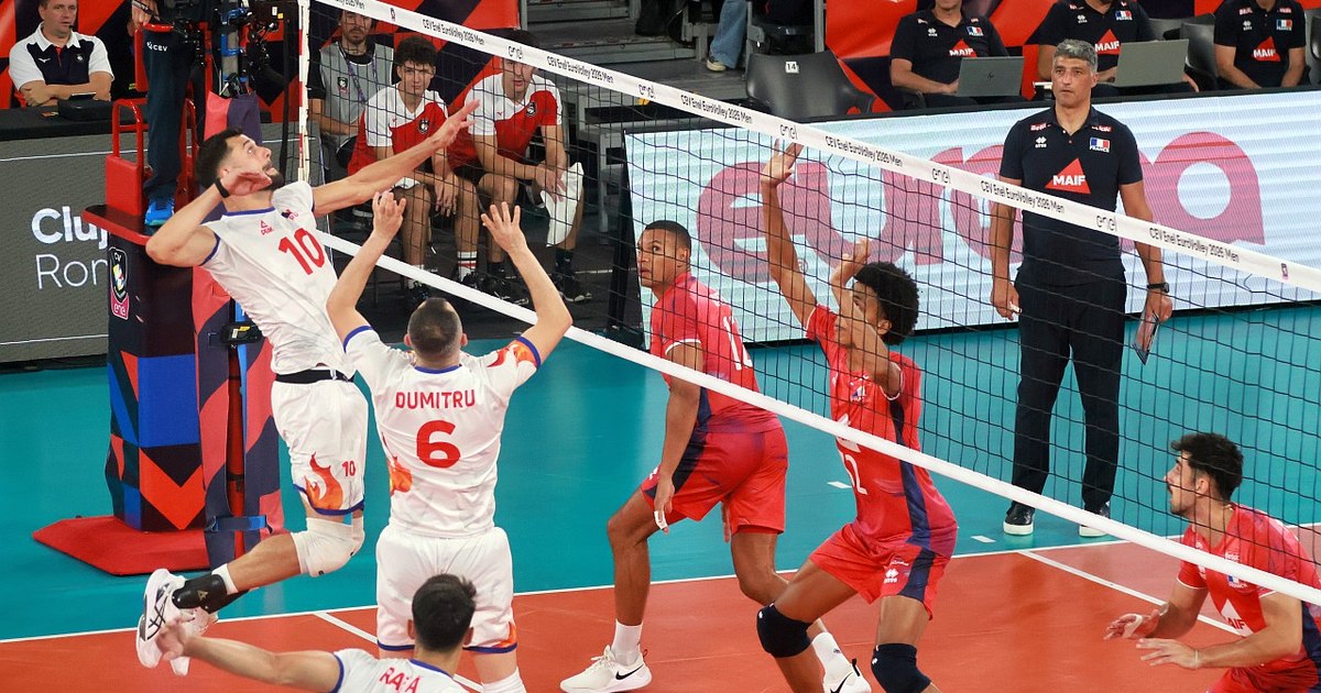 Victoria spectaculoasă a României împotriva Franței la volei în BT Arena